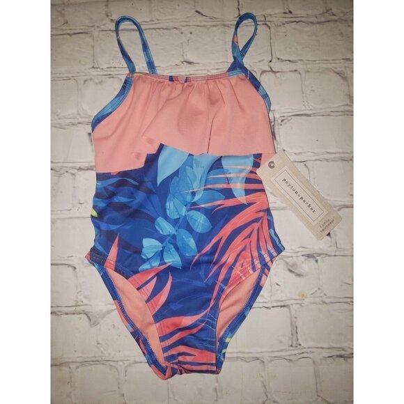 Nwt Peyton & Parker Baby Girl Under The Sea One-Piece Swimsuit 3-6mo, 18mo - Picture 1 of 2